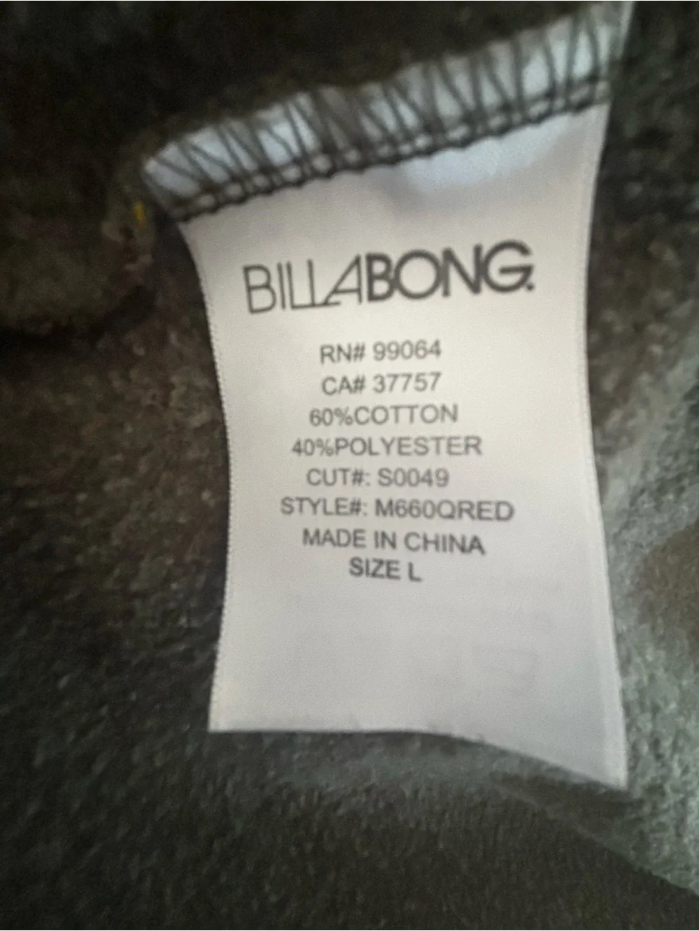 BillaBong X Bob Marley zip up hoodie - Picture 8 of 10